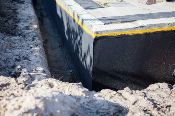 Professional Interior Drainage System technician working in Shelbyville, IN